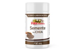  Semente de Chia - 60 Cáps. 500mg